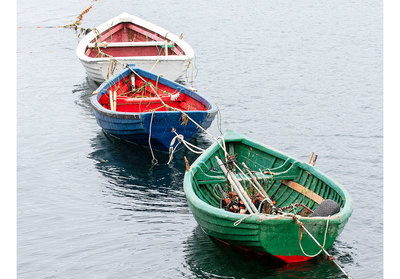 Three Rowboats